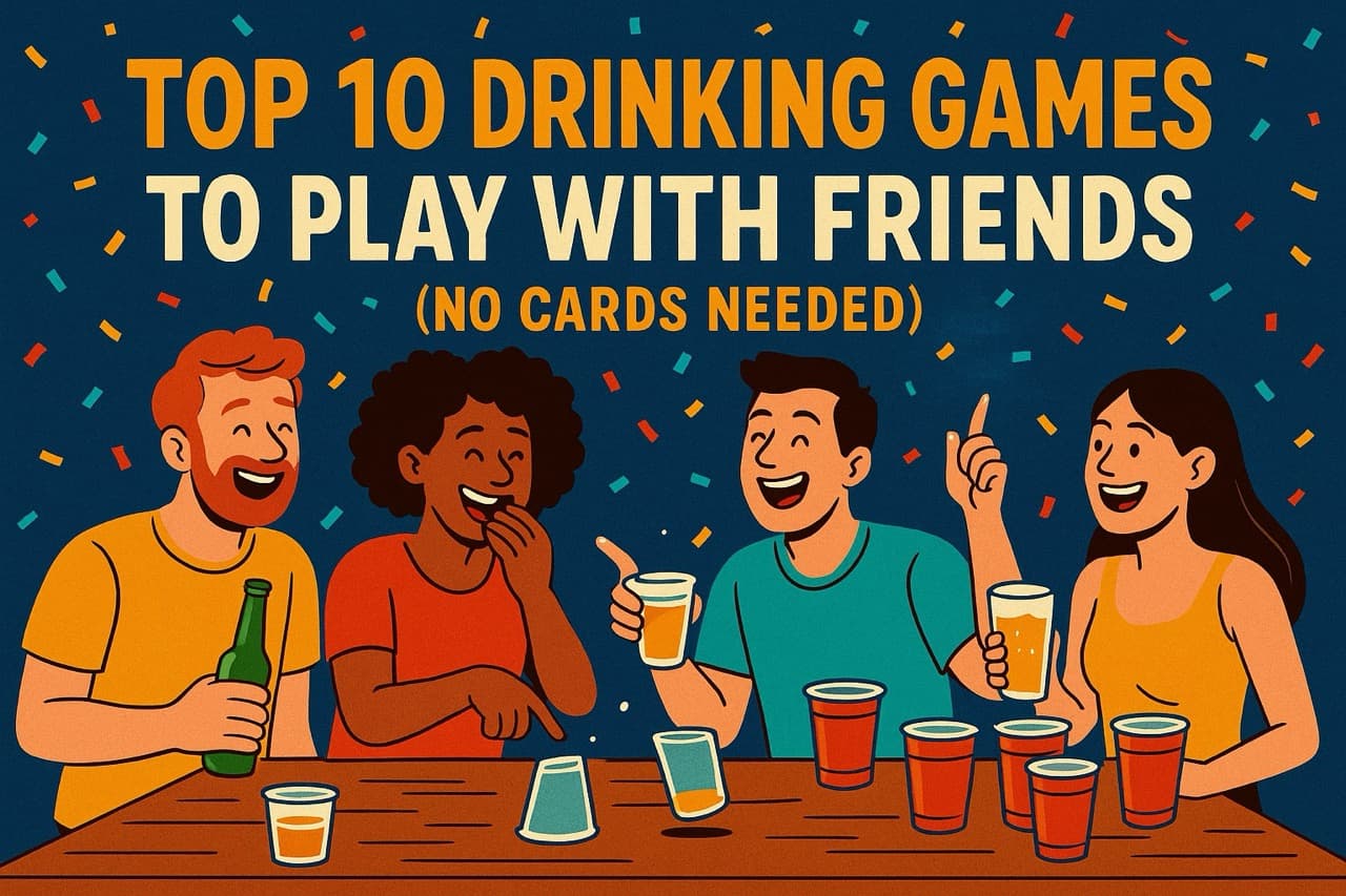 Top 10 Drinking Games to Play With Friends (No Cards Needed)