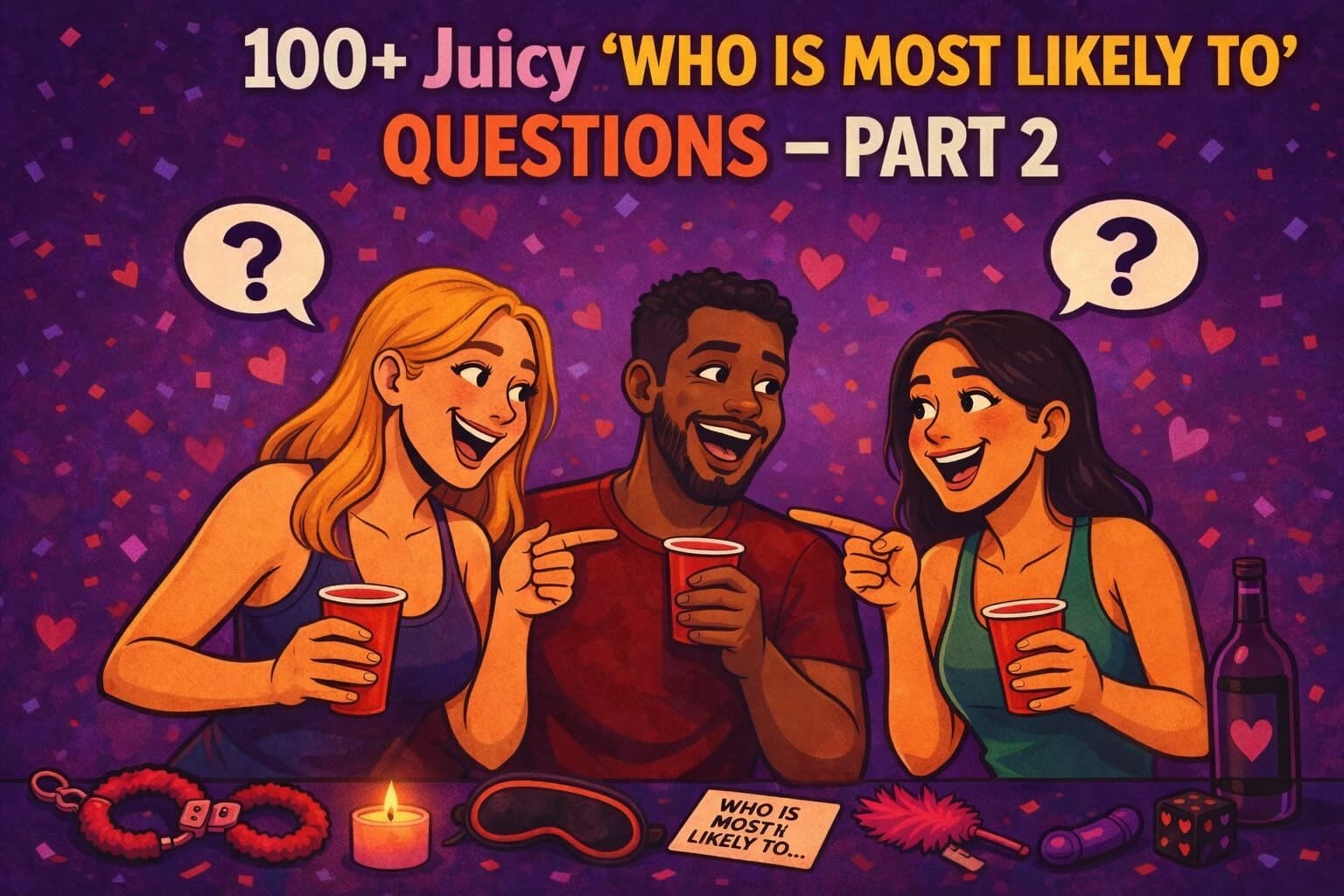 100+ Juicy "Who Is Most Likely To" Questions — Part 2